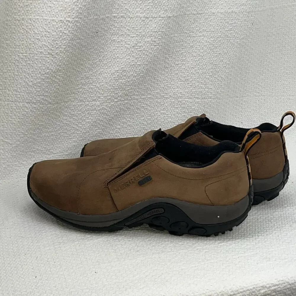 Merrell Jungle Moc Nubuck Waterproof Mules/Slip-on Shoes J52927 Men's 10